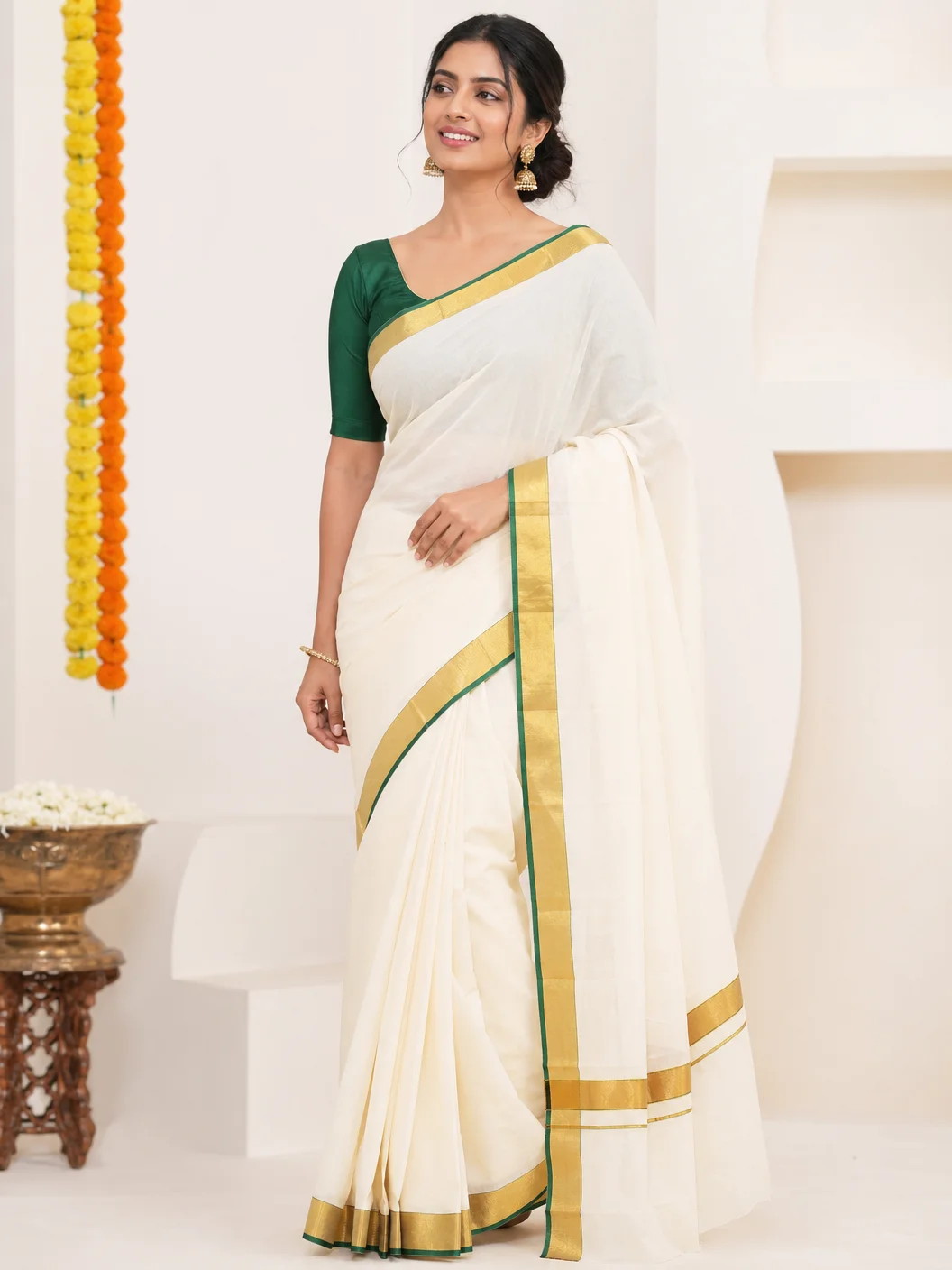 Royal Blue Banarasi Silk Saree